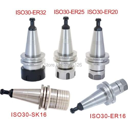 Woodworking engraving machine ER chuck holder ISO30 ER32/ISO30 ER25/ISO30 ER20/ISO30 ER16/ISO30 SK10/ISO30 SK16 machining center