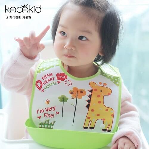 Kacakid Silicone Bibs For Babies