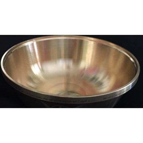 M17D Altar Bowl Ritual Gold Plating Tableware Ceremony Moon Divination Astrological