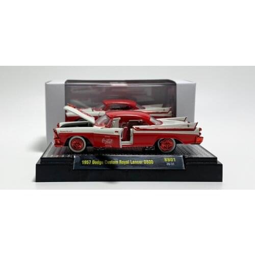 M2 Machines 1:64 1957 Dodge custom royal Lancer d500 Hidden special edition Limited die-cast metal car model
