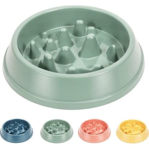 Dog Bowls Slow Feeder Maze Interactive Dog Puzzle Non Skid Stop Pet Food Bowls Eco-Friendly Non Toxic Healthy Design Dog Bowl