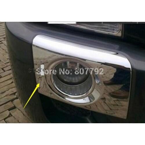 ABS Chrome Front Fog Light Lamp Cover Trim For Hyundai Tucson 2004 2005 2006 2007 2008 2009