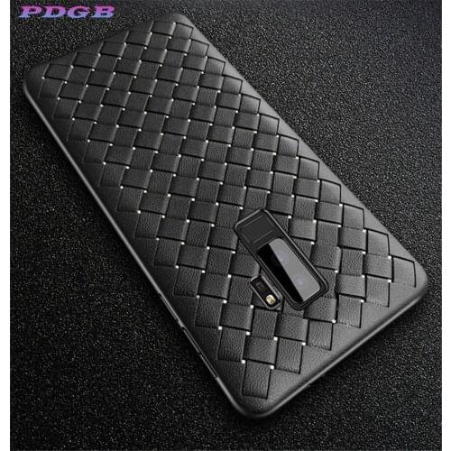 Luxury Weave Grid Case For Samsung S20 Ultra S8 S9 S10 Plus A21 A51 A71 A81 A91 Note 8 9 10 Pro lite Cases Silicone Soft Cover