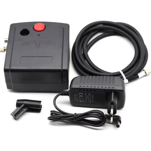 Portable Airbrush Compressor Kit Pump Paint Spray Gun Mini Airbrush Compressor for Cake Art Painting Model Spraying Air Brush