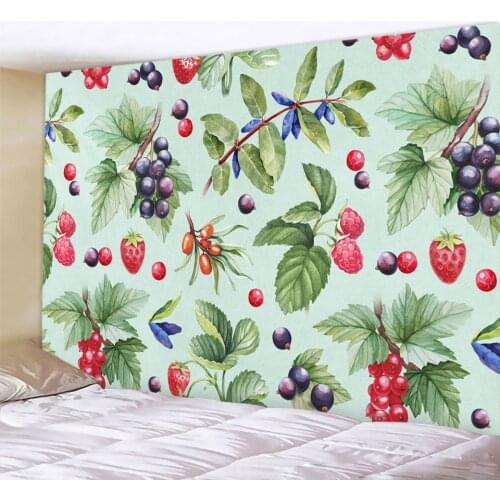 Plant and flower home decoration tapestry Hippie Bohemian decorative tapestry yoga mat bedroom sheet Mandala sofa blanket