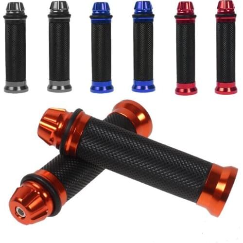 Motorcycle Grips Hand Rubber Pedal Biker Scooter Handlebar Grips Modified Handlebar Throttle Turn Grip Settle Handle Grips