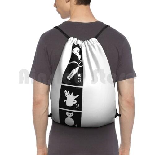 The Last Of Us Backpack Drawstring Bag Riding Climbing Gym Bag Tlou The Last Of Us Last Of Us Video Games Games Ps4