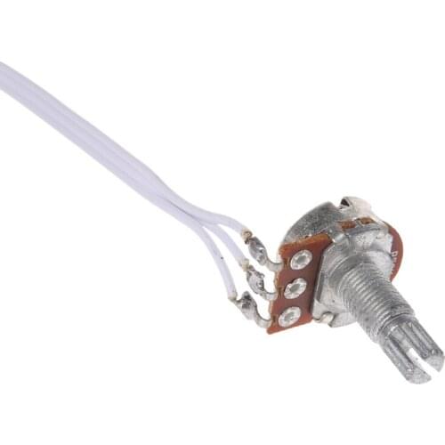 WXTF 3 Band EQ Preamp Circuit Guitar Dual Potentiometer For Active Bass Pickup