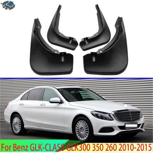 For Mercedes-Benz C-Class (W205) C200 300 400 2014-2019 Mud Flaps Splash Guards Fender Mudguard Kit Mud Flap Splash Guards 4PCS