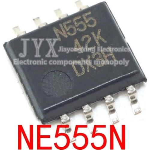 50PCS/Lot NE555 NE555N 555 SMD Chip SOP-8 New Original