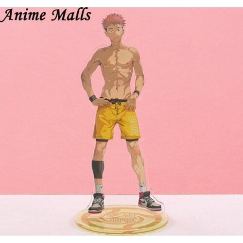 Anime Jujutsu Kaisen New Yuji Itadori Megumi Acrylic Figure BL Stand Model Plate Cartoon Desk Decor Fashion Cospla