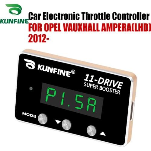 KUNFINE Car Electronic Throttle Controller Racing Accelerator Potent Booster For OPEL VAUXHALL AMPERA(LHD) 12-After Tuning Parts