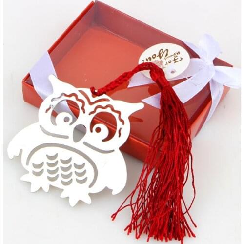 Free shipping Creative stainless steel bookmarks night owl metal bookmark/gift bookmark,300pcs/lot,wholesale SN1673