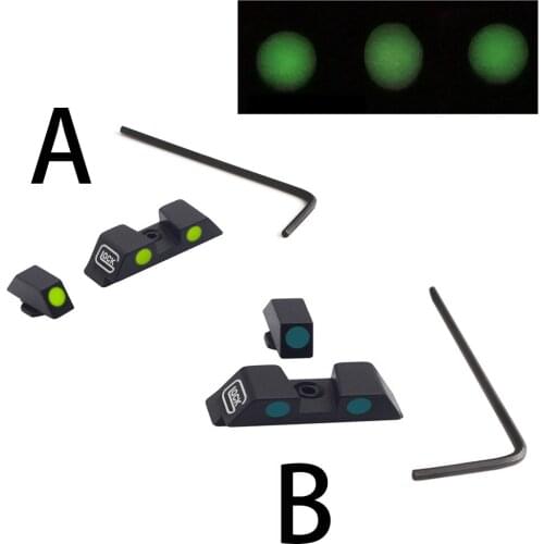 Collimation center of luminous front and rear machine aiming sight gun accessories