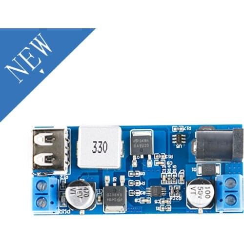 DC-DC 5A 24V 12V to 5V DC Step-down Buck Power Supply Module Board LM2596S Wide Voltage 9-36V Converter XY-3606