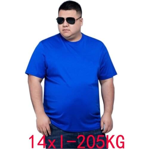 Summer Cotton T-Shirt Men women short Sleeve Large Size 7XL 8XL 9XL 10XL 12XL 15XL oversize tees Home Loose Tops 66 68 70 White