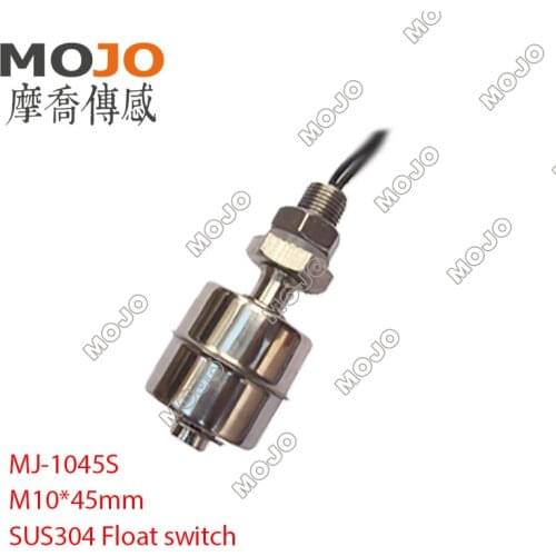 HOT SALE 20%OFF! MJ-1045S float sensor with 10mm diameter 45mm length 2A1: 50W 220V 1A SUS304 material