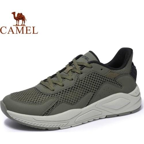 CAMEL Mens Shoes Casual High Quarlity Breathable Soft Sport Sneakers Running Lightweight Comfortable Jogging Walking Footwear
