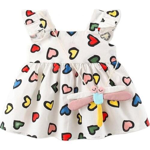 1 2 year old baby girl summer clothes birthday love dresses for toddler girls baby clothing newborn outfits cute costume dress