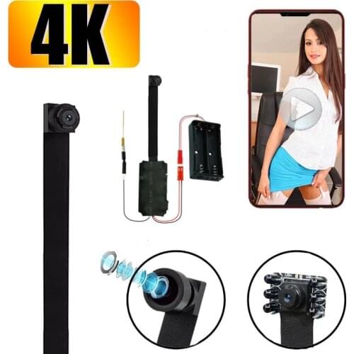 HD 4K DIY Portable WiFi IP Mini Camera Night vision Remote View P2P Wireless Micro webcam Camcorder Video Recorder