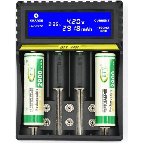 Multifunctional Battery Charger 18650 Lithium-ion Battery Nickel Metal Hydride Nickel Cadmium AA AAA 9V Battery Smart Charger