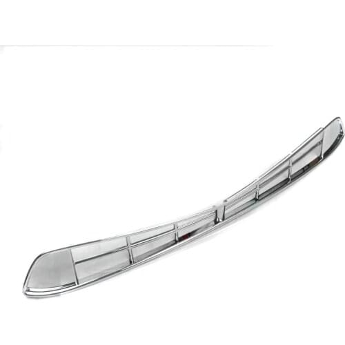 For Mazda 3 M3 Axela 2017 2018 ABS Chrome Auto Front Lower Bumper Grille Cover Racing Grill Trim Exterior Sticker 1piece