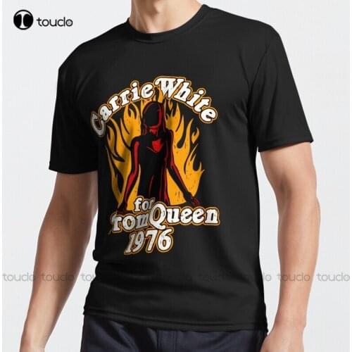 New Carrie Movie Stephen King Active T-Shirt Girl Dad Shirt Cotton Tee Shirts S-5Xl