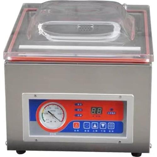 Dz-260 Automatic Vacuum Machine Digital Vacuum Packaging Food Sealing Machine Food Industrial Vacuum Baler C