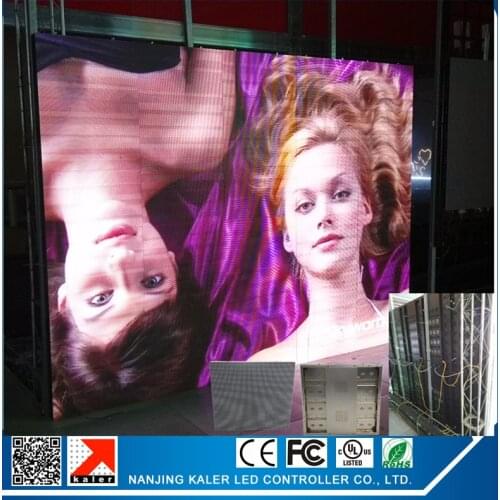 TEEHO Wholesale p6 outdoor full color led display 0.768x0.768m outdoor video display board Kaler asyn video led control card