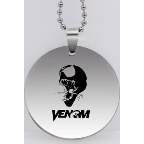 Ufine jewelry venom snake pendant army card anti-war necklace stainless steel customed necklace N4504
