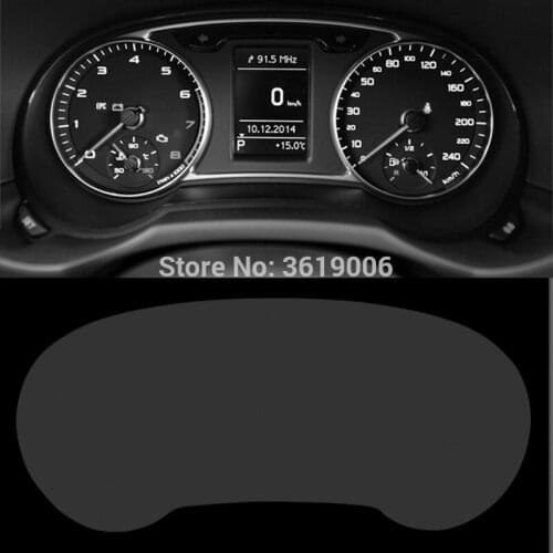 TOMMIA For Audi A1 12-16 Screen Protector HD 4H Dashboard Protection Film Anti-scratches Car Sticker