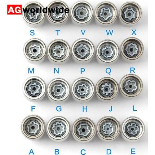 1Pcs Tire anti-theft screw disassembly tool key sleeve For Audi A1 A5 A3 A4L A6L A7 Q3 Q5 A8 TT R8 "ABCDEFGHJLMNPQRSTVWX"