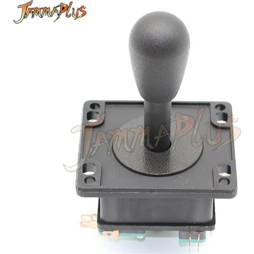 10PCS HAPP STYLE JOYSTICK 8 WAY STICK BLACK TOP BALL WITH MICRO SWITCK FOR ARCADE JAMMA MAME RASPBETTY PI