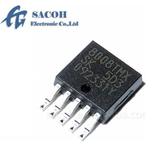 10Pcs SI-8008TMX 8008TMX or SI-8008TM 8008TM TO-263-5/TO-252-5 DC-to-DC Step-Down Converter