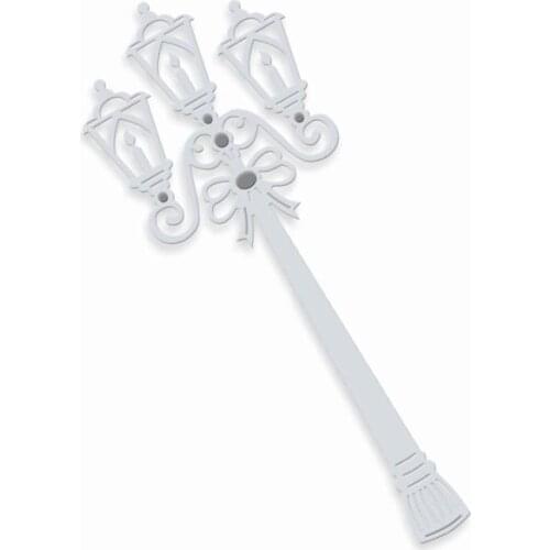 2020 New Building Street Lamp Metal Cutting Dies For DIY Cut Paper Craft Making Decoration Greeting Card Scrapbooking NO Stamps