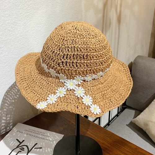 2021 NEW Outdoor Cool Summer Hats Sun Beach Panama Straw hat Wide Wave Brim Folded CAPS Leisure Holiday Raffia Cap FASHION hat