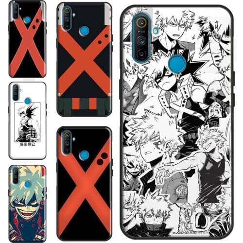 Katsuki Bakugo Boku No Hero Academia Case For OPPO Realme GT Neo Q3 6 7 8 Pro C3 C11 C15 C21 OnePlus 9 Pro 8 Pro 9R 7T 8T Cover