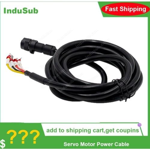 JZSP-CMM60-03-E JZSP-CMM60-05-E JZSP-CMM60-10-E Servo Motor Power Cable 3m 5m 10m