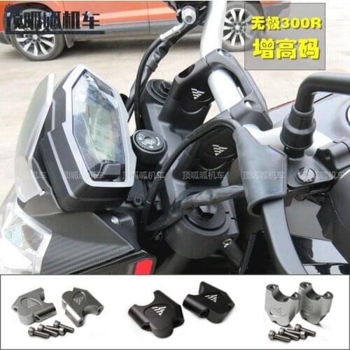 Motorcycle Handlebar Rise Heighten Bracket Adapter Apply for Loncin Voge Lx300-6f Lx300-6a 300r