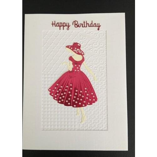 Girls clothings Metal steel Cutting Dies Stencil knife Scrapbookinging Photo Album Paper card Embossing Craft DIY