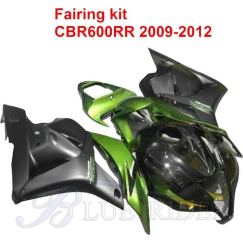 Full Fairings Kits Injection Motorcycle for Honda F5 CBR-600RR 2009 - 2012 CBR 600RR 09 10 11 12 Black Bodyworks Customized