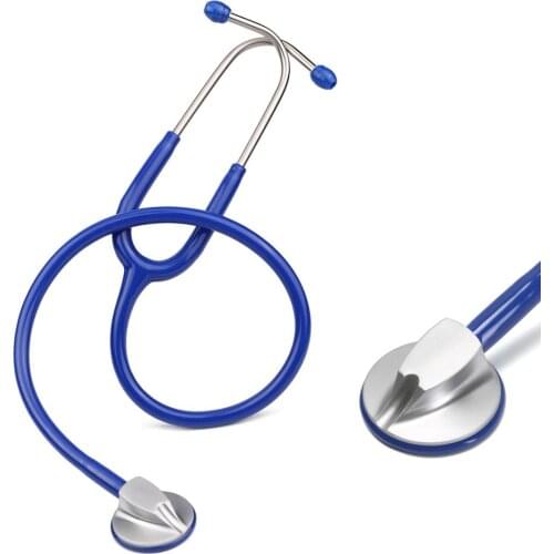 Professional Medical Doctor Stethoscope Nurse Student Vet Medical Equipment Device Heart Lung Cardiology Single Head Stethoscope