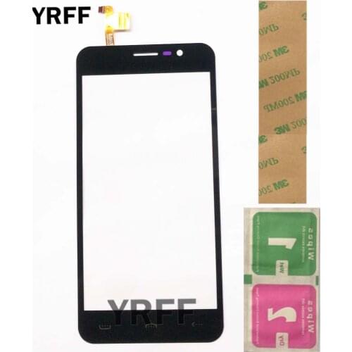 Touch Screen Glass For Homtom ht16 Touch Screen Digitizer Panel Mobile Phone Lens Sensor Replacement Wipes 3M Glue