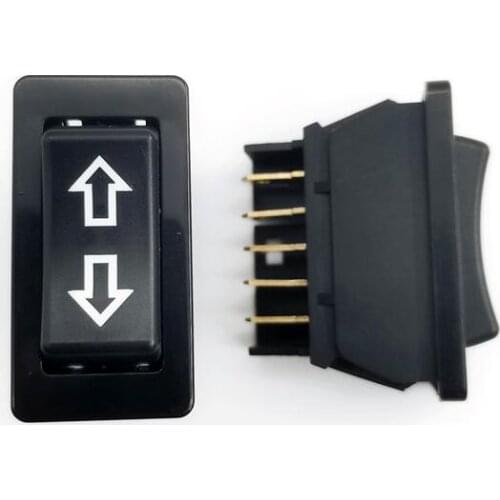 Electric Power LED Light Car Button Switch Car Accessories Window Switch Button For All Autos with Green