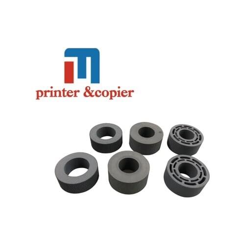 1sets new scanner pick up roller tire for panasonic kv-s8120 kv-s8130 kv-s8150 KV-SS100 scanner roller kits Pickup Brake Roller