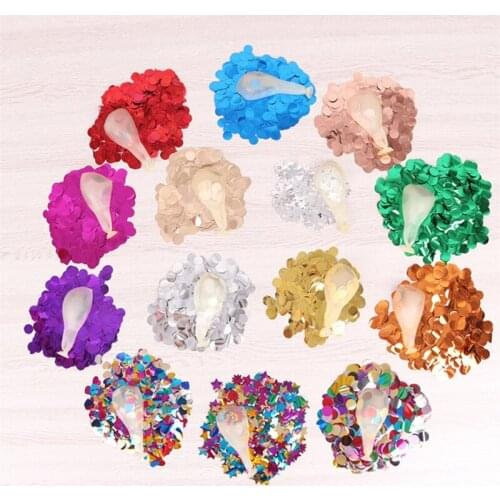 1000pcs Rose Gold mixed Heart Shape Paper Confett Balloon Table Confetti Wedding