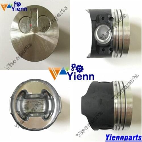 3TNV70 B 3TNV70-WBVB 3TNV70-XBV Piston With Pin Clips For Yanmar Engine VIO10-2 VIO15-3 Excavator Repair Parts