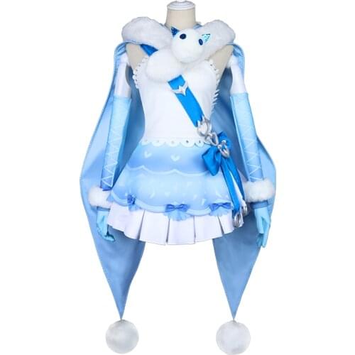 Anime Dragon Raja Fantasy Aurora Dress Game Cosplay Costume Skirt Daily Women Carnival Party Uniform Brand New