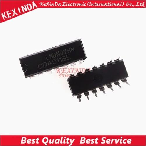 CD4011BE CD4011 DIP-14 IC Free shipping
