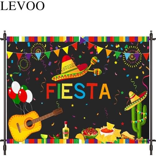 LEVOO Photographic Background Festival Mexico Party Celebrate Custom Background Photobooth Photo Studio Fabric Shoot